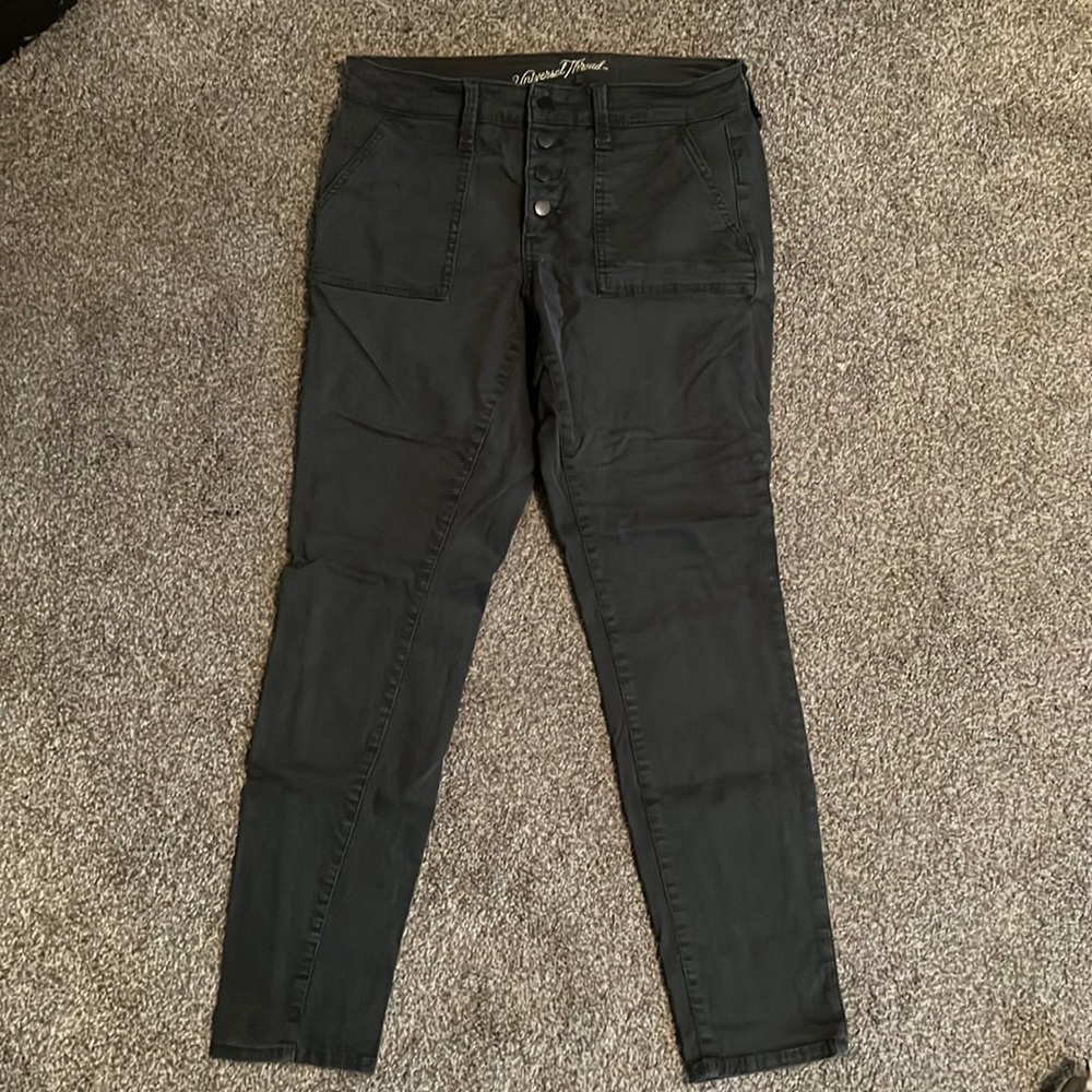 Bundle for 50% off! - Green utility skinny jeans Universal Thread